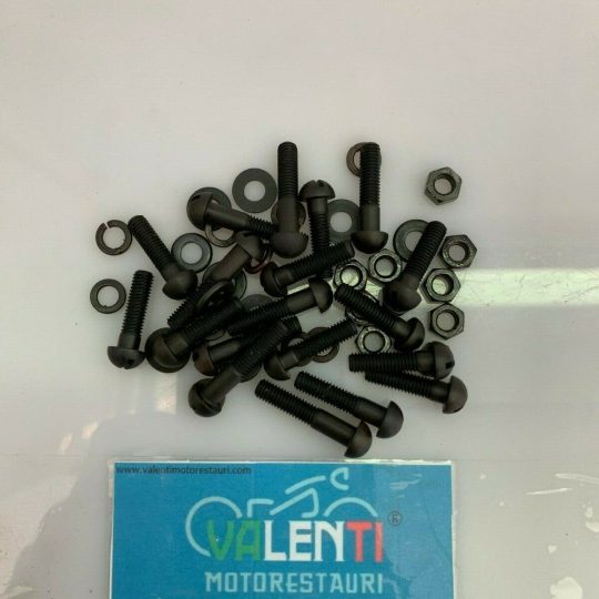 KIT VITI TESTA BOMBATA 5MM TARGA MANETTINI RINVIO MOTO GUZZI AIRONE FALCONE GTV