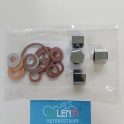 KIT DADI RONDELLE GUARNIZIONI PERNI TESTATA MOTO GUZZI AIRONE ASTORINO