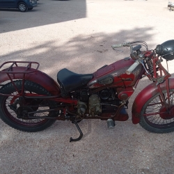 MOTO GUZZI GT 17 1933 RESTAURO ANNI 40 ROSSO – CONSERVATA